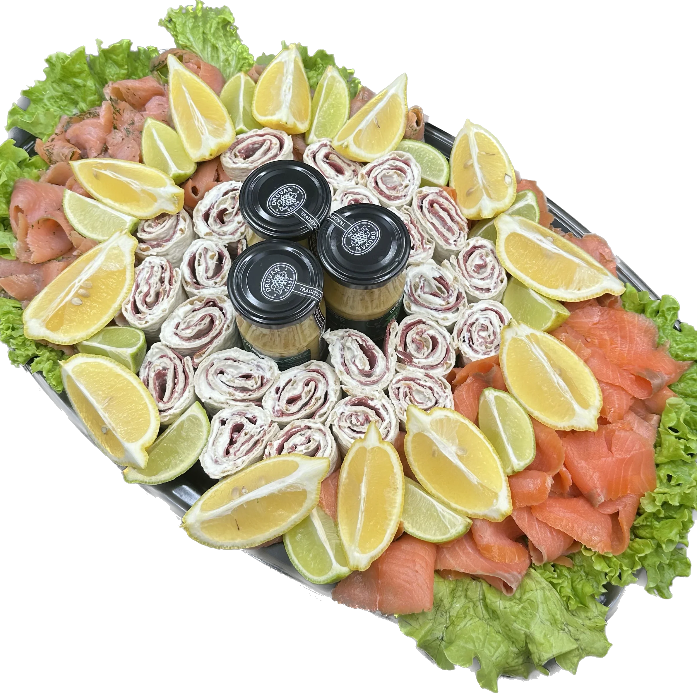Bärkeplanka med förrätt