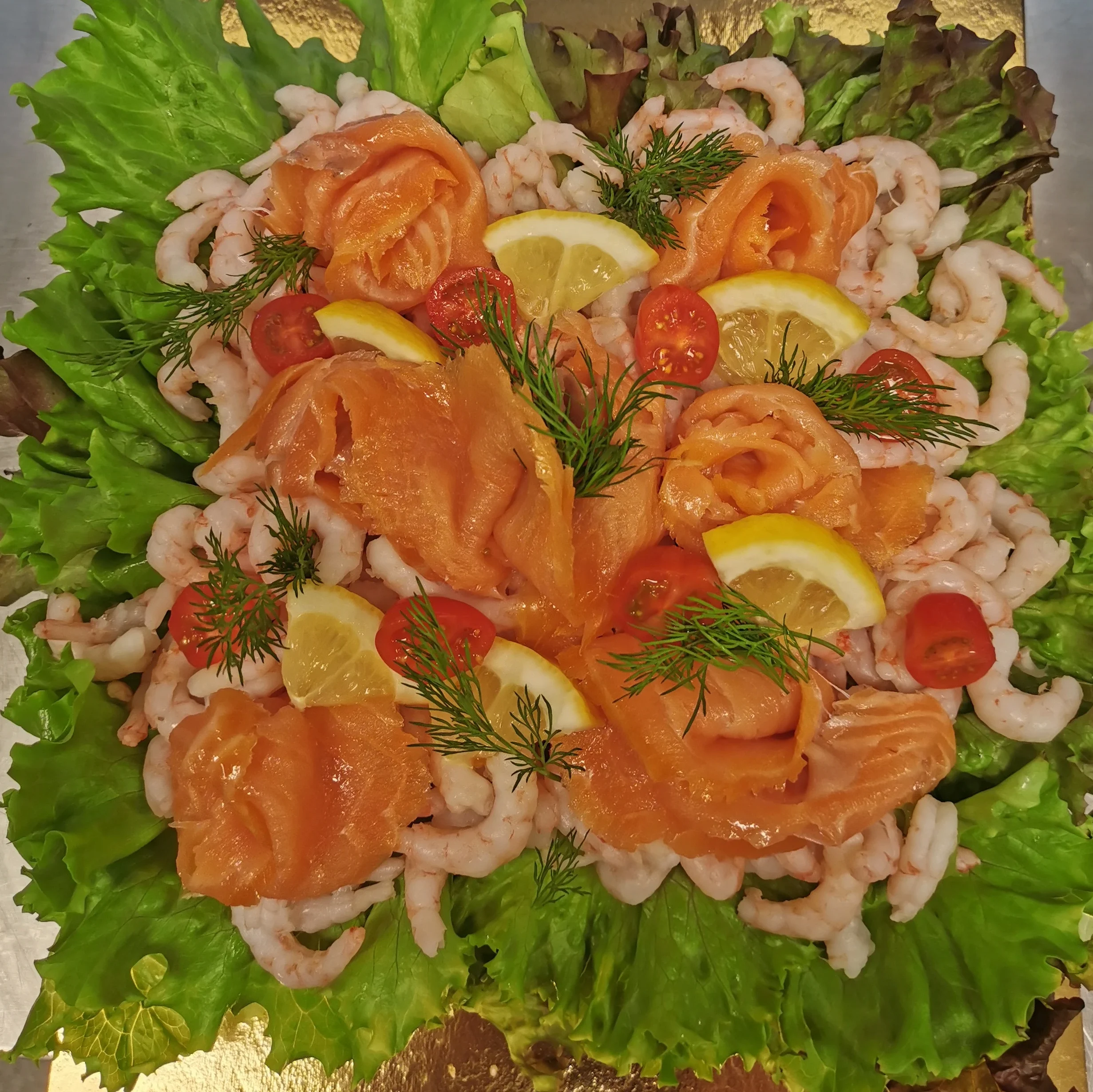 Skaldjurstårta