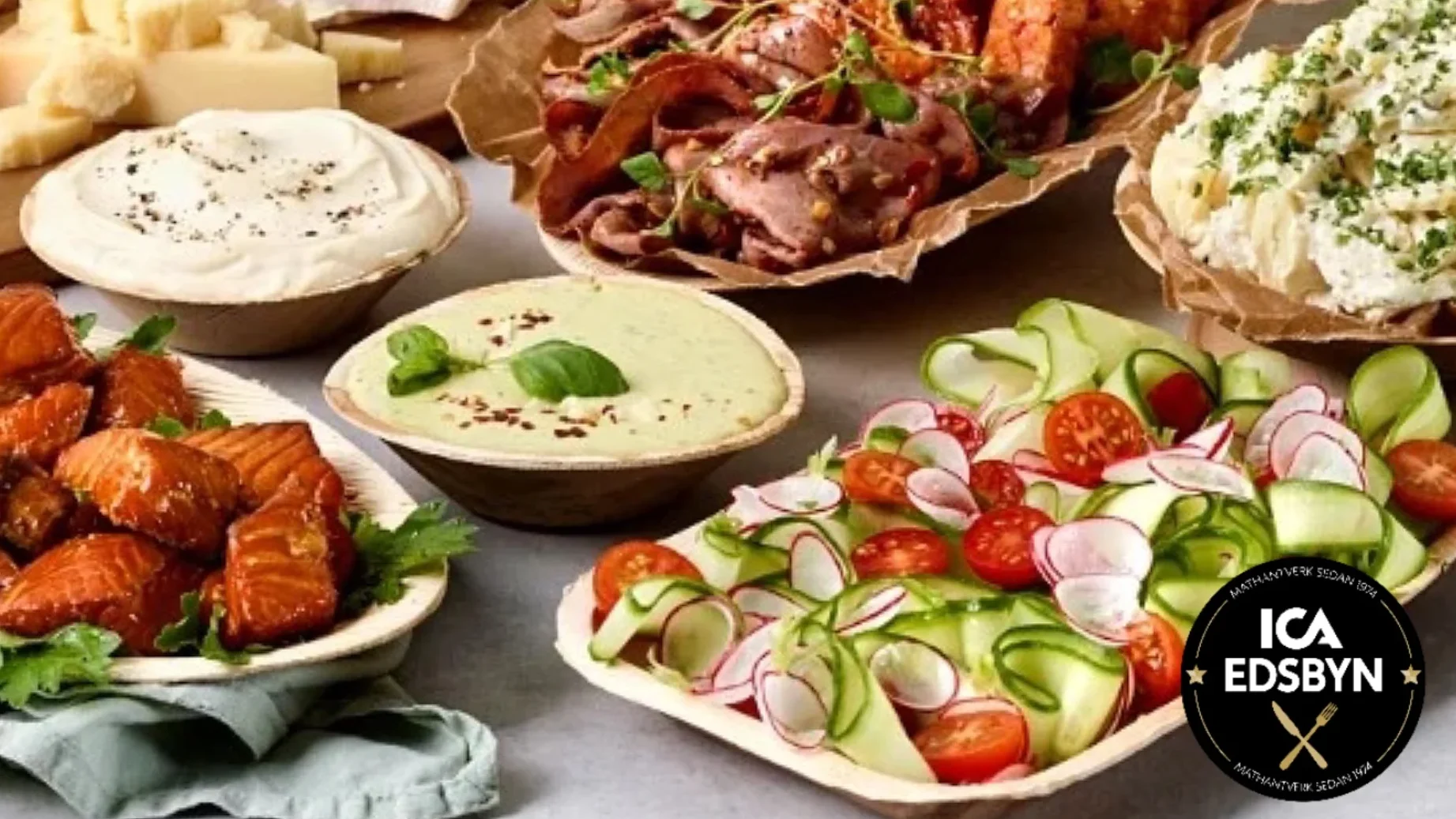 Catering startsida ICA Edsbyhallen