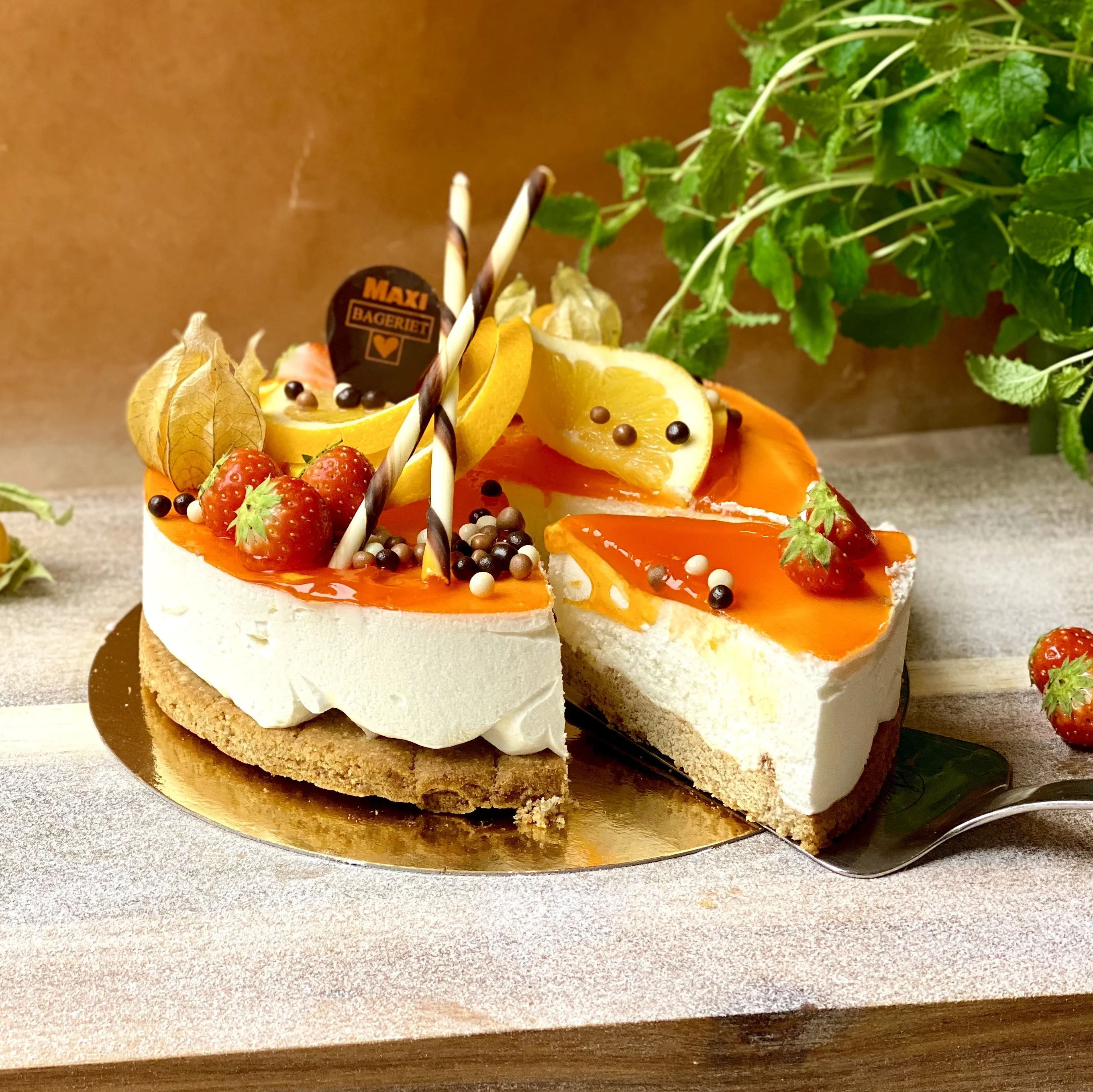 Cheesecake Apelsin