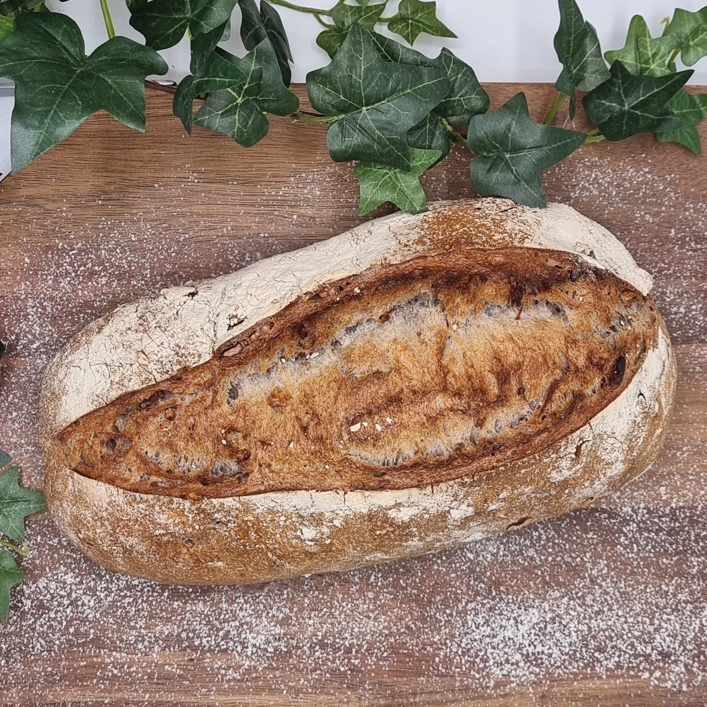Levain med valnötter