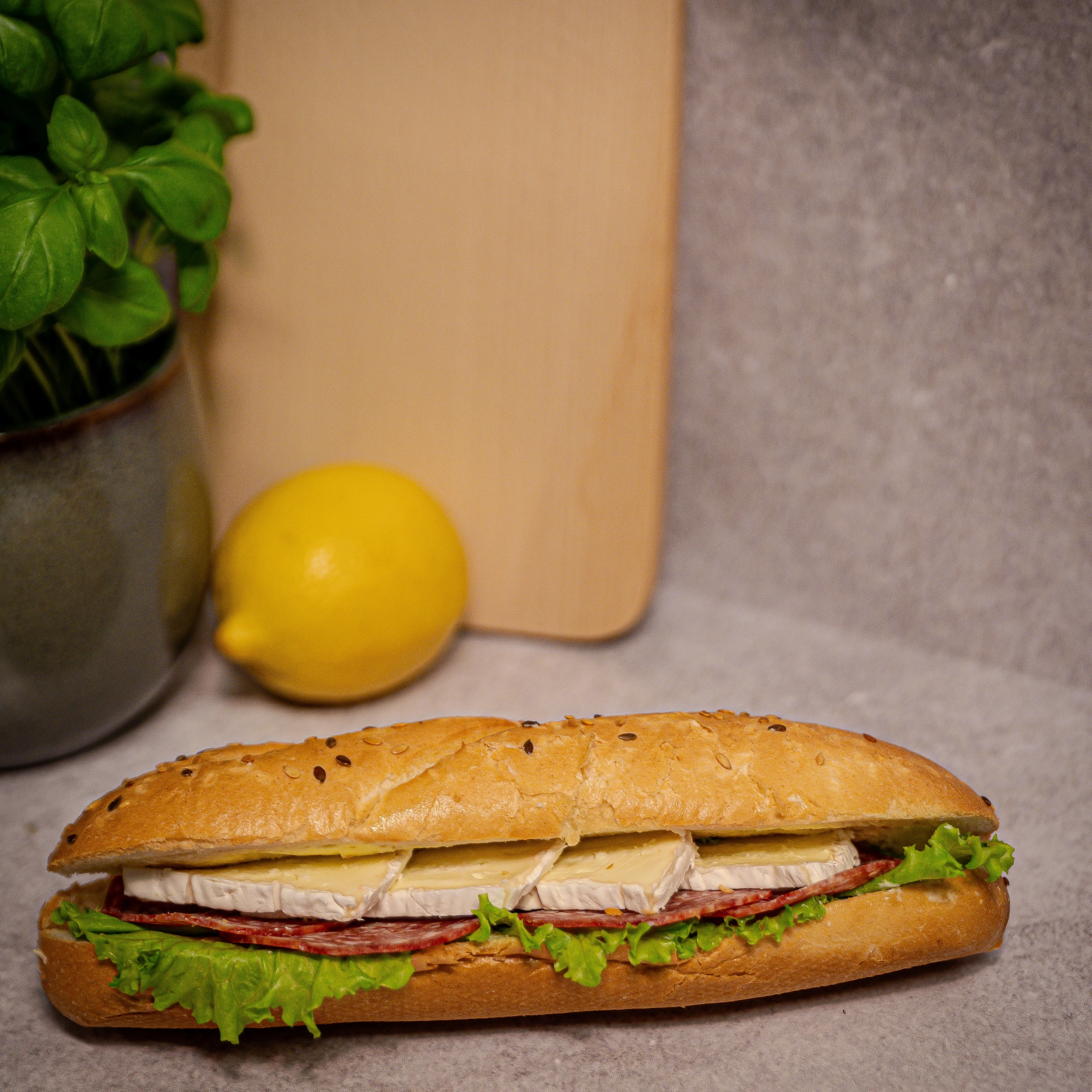 Baguette Salami & Brie
