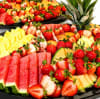 Ett härligt fruktfat för personer
