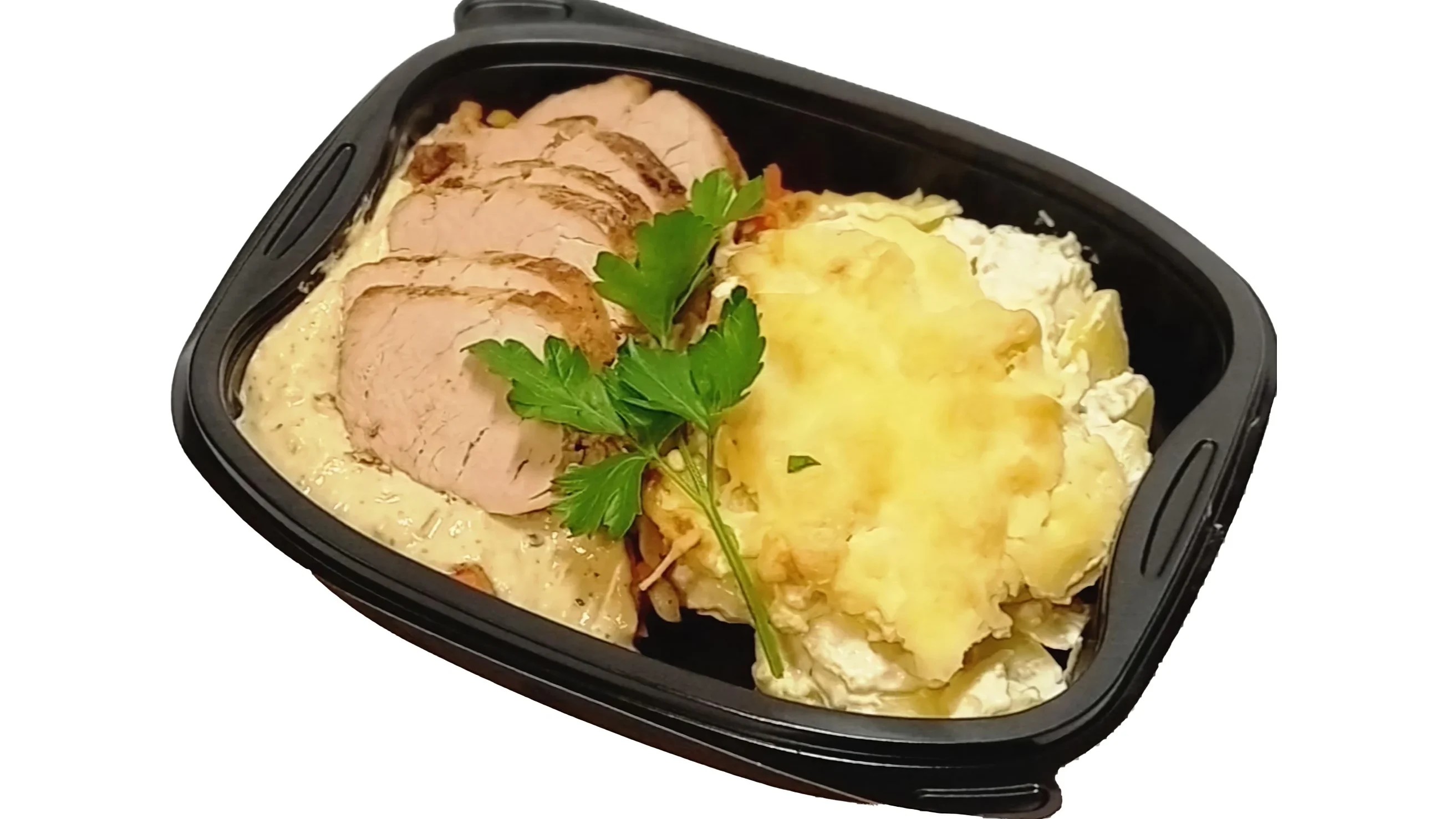 Fläskfilé med potatisgratäng