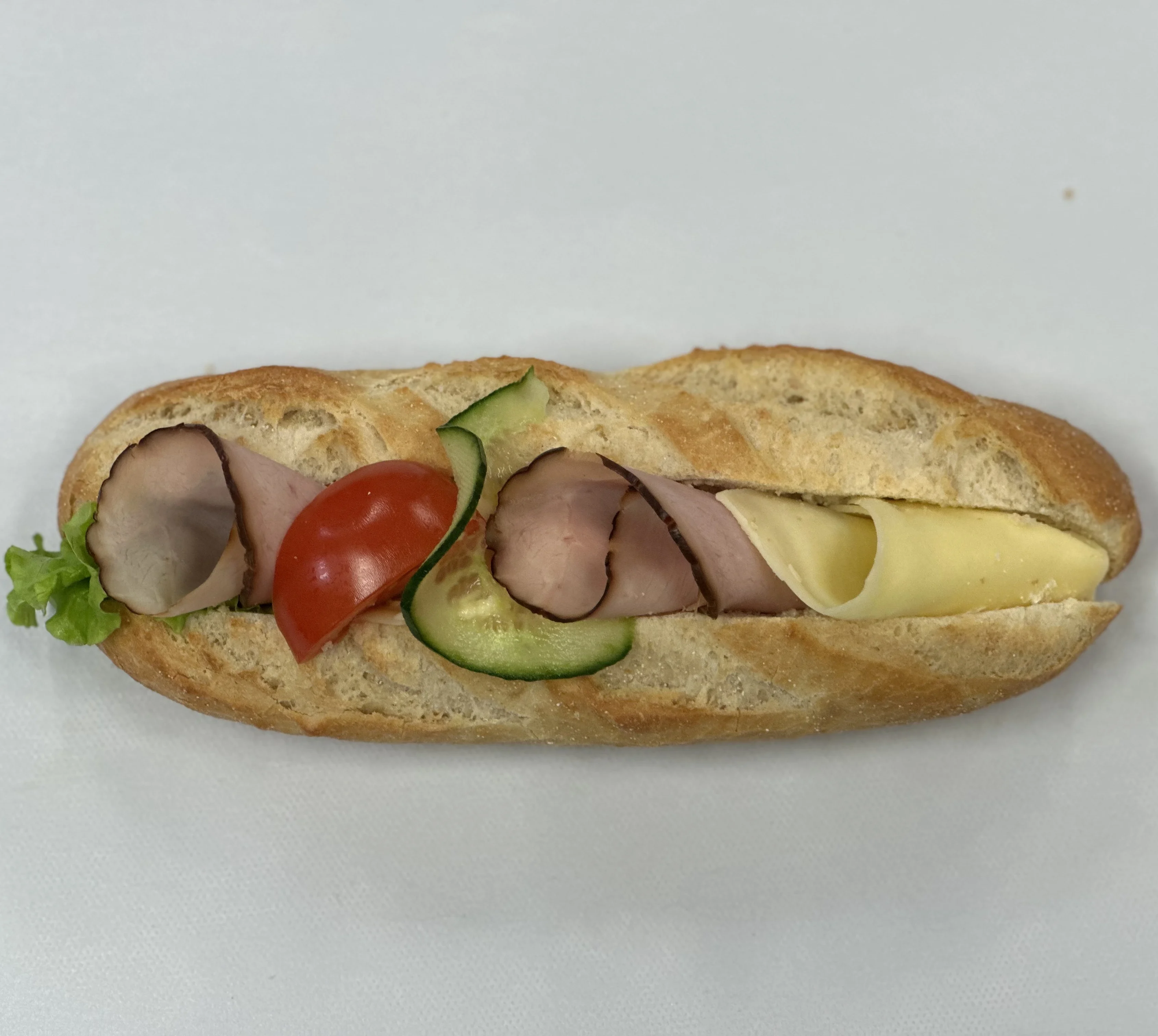 Ost & skink baguette