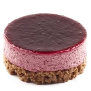 Vegansk Bakelse med Smak av Svartvinbär