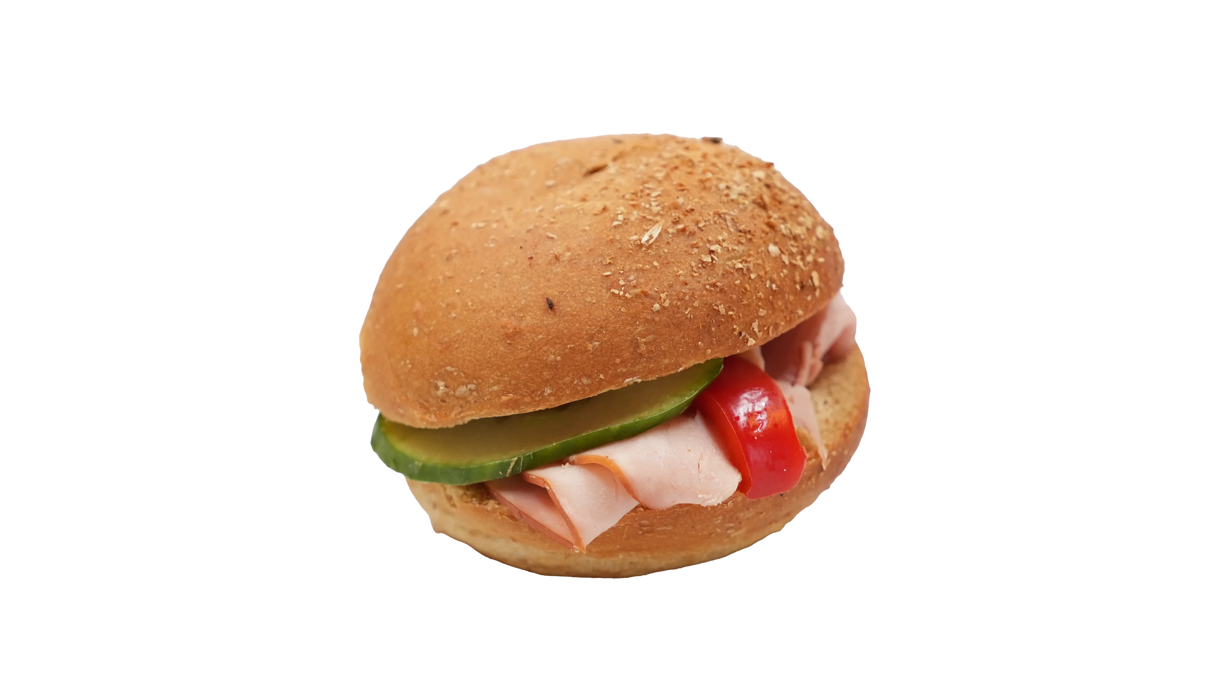 Musliefralla med skinka