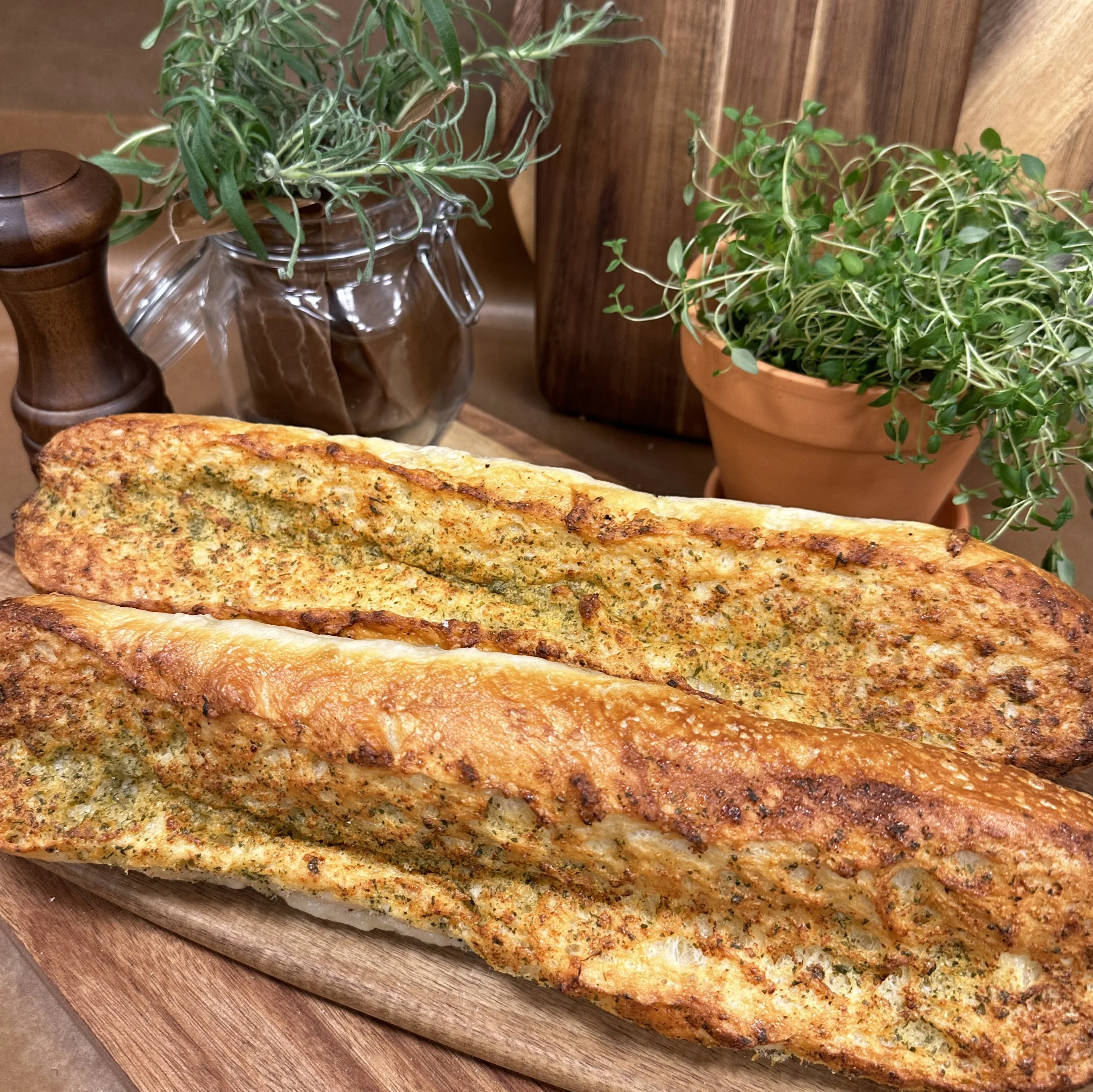 Vitlöksbaguette