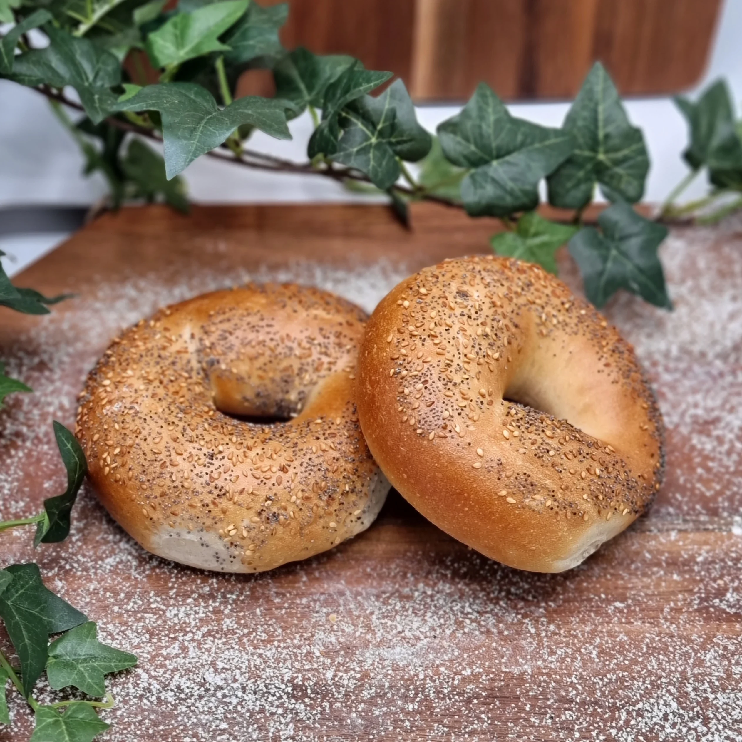 Bagel med frö