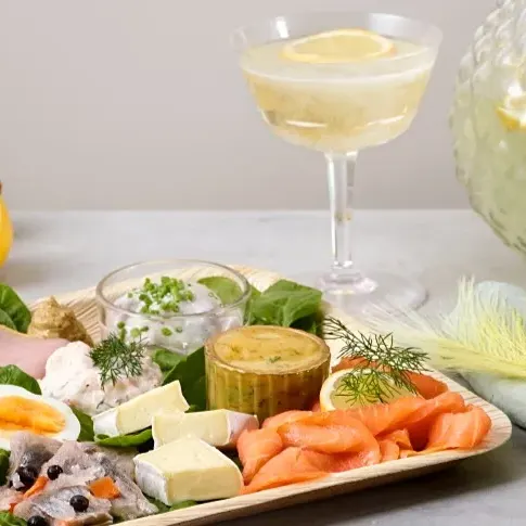 En härlig och injudande trerättersmeny