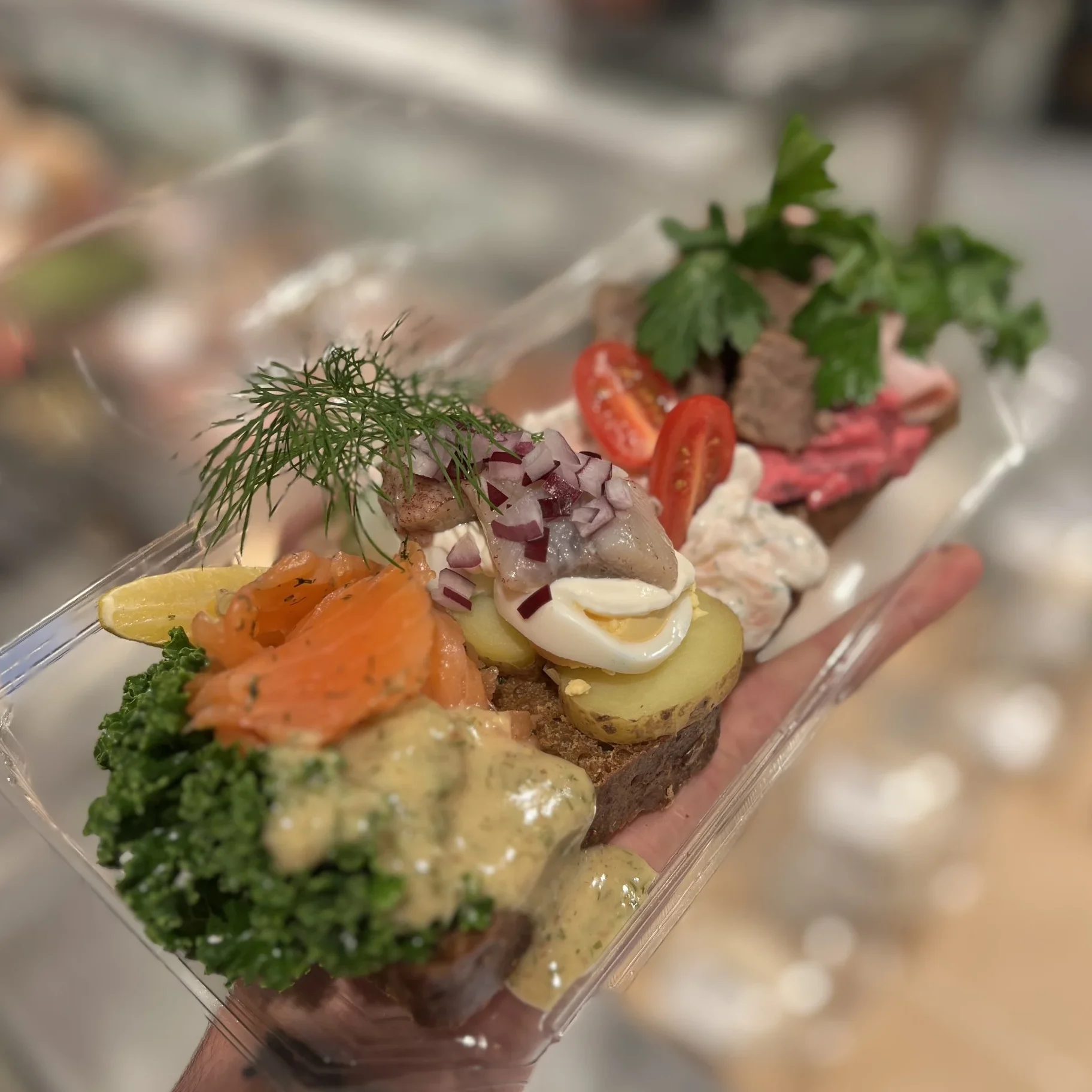 Landgång Jul Catering ICA Kvantum Mall of Scandinavia