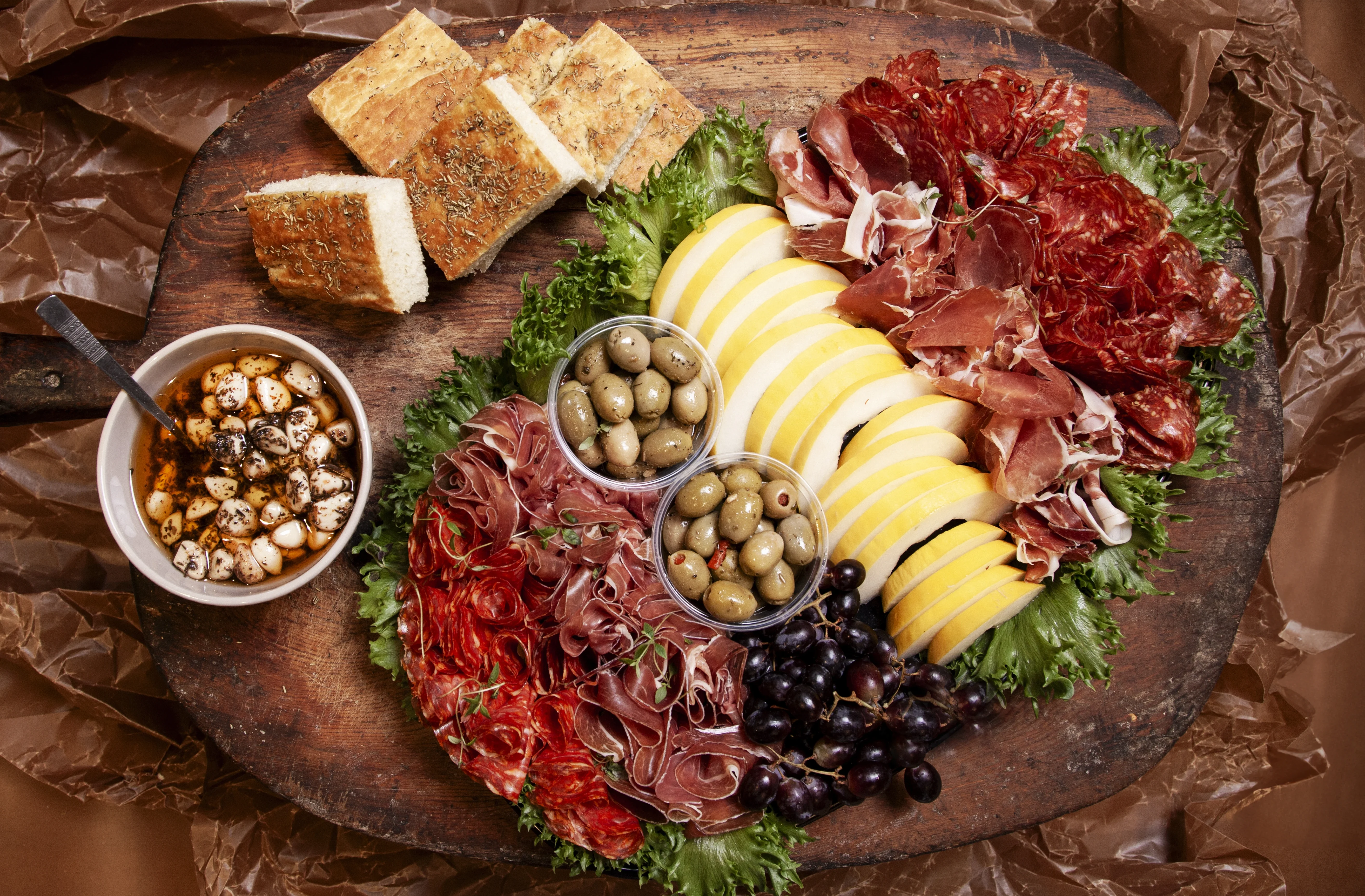 En italiensk buffé från vårat kvantumkök!