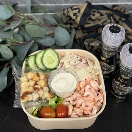 Caesarsallad räkor