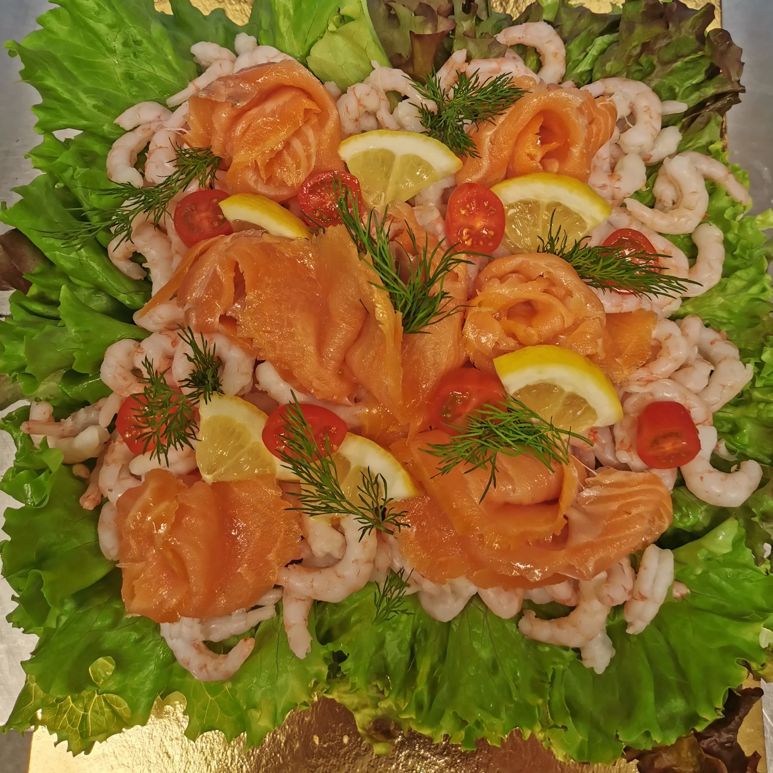 Skaldjurstårta