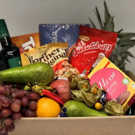 Frukt och godislåda
