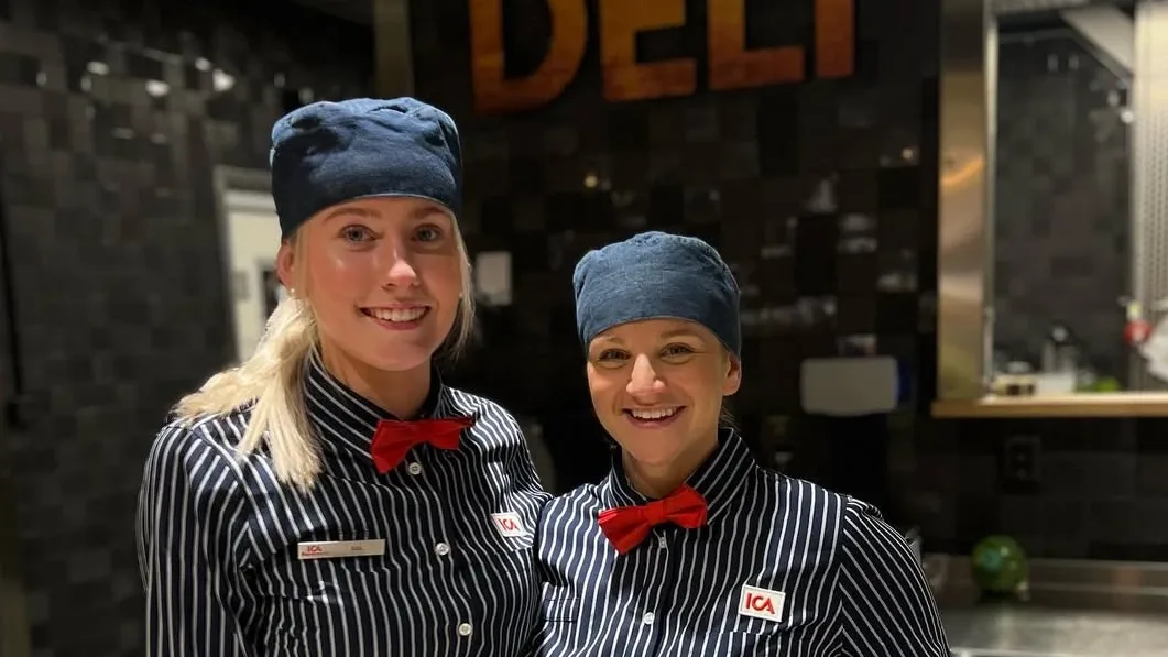 Ida och Signe, en del av hjärtat bakom allt köket och delikatessen har att erbjuda.