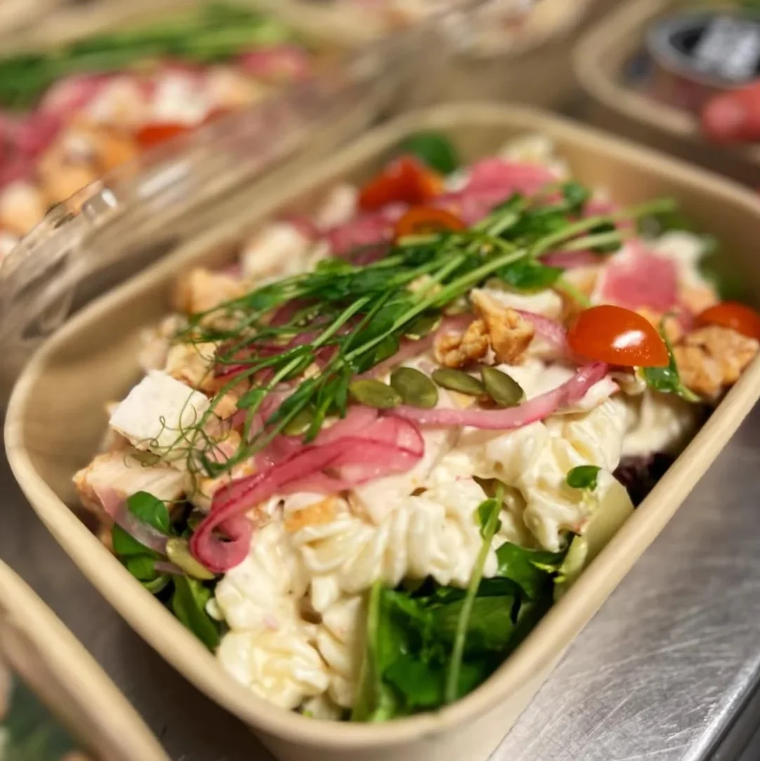 Sweet chili chicken sallad