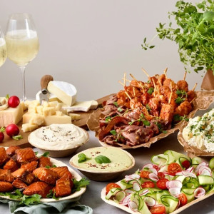 Duka upp med en festlig buffé