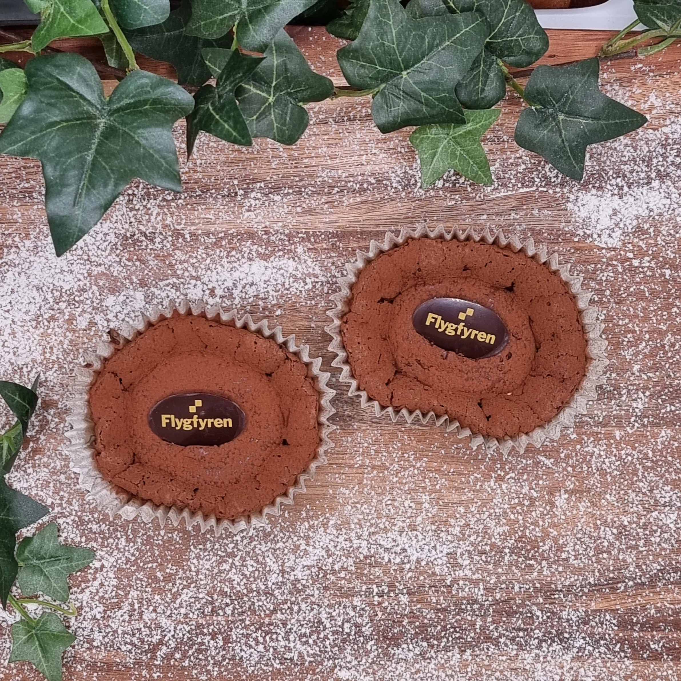 Belgisk chokladmuffins