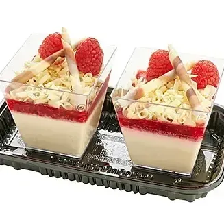 Pannacotta dessert