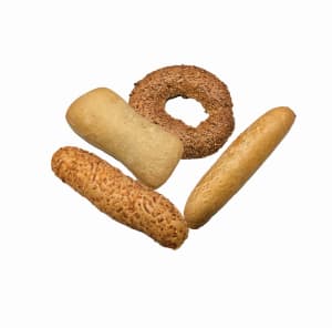 Småbröd, perfekta som frukostbröd eller till lunch och mindre måltider.