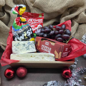 Julkorg Liten: Juleskum, Twist, Pepparkakor, Kvibille Special, Cour de lion, Vindruvor