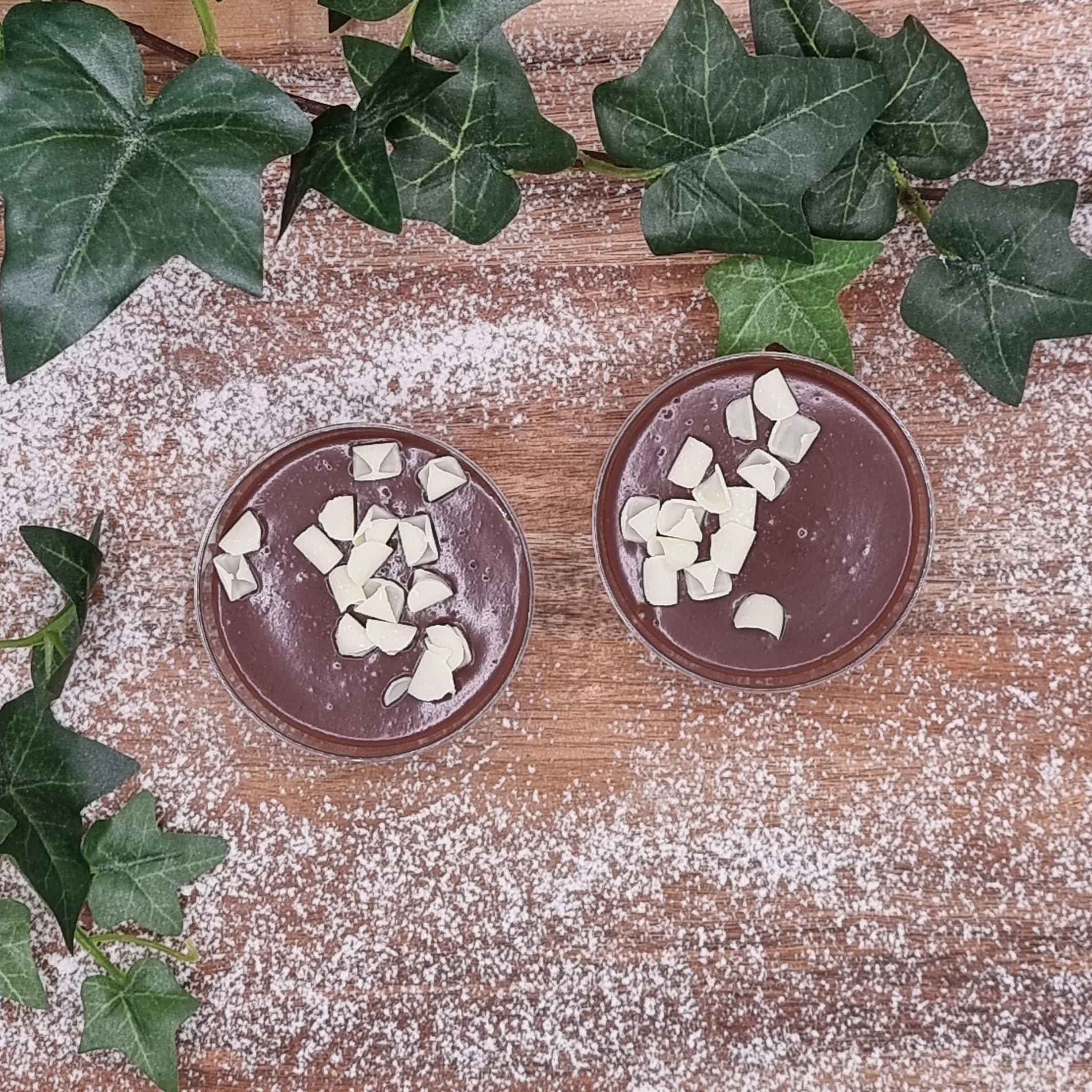 Mjölkchokladpannacotta 2-p