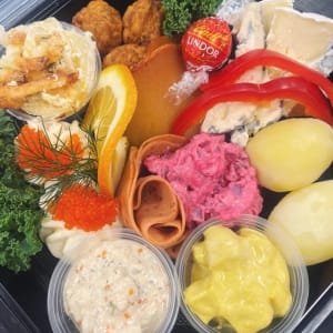 Vegetarisk jultallrik