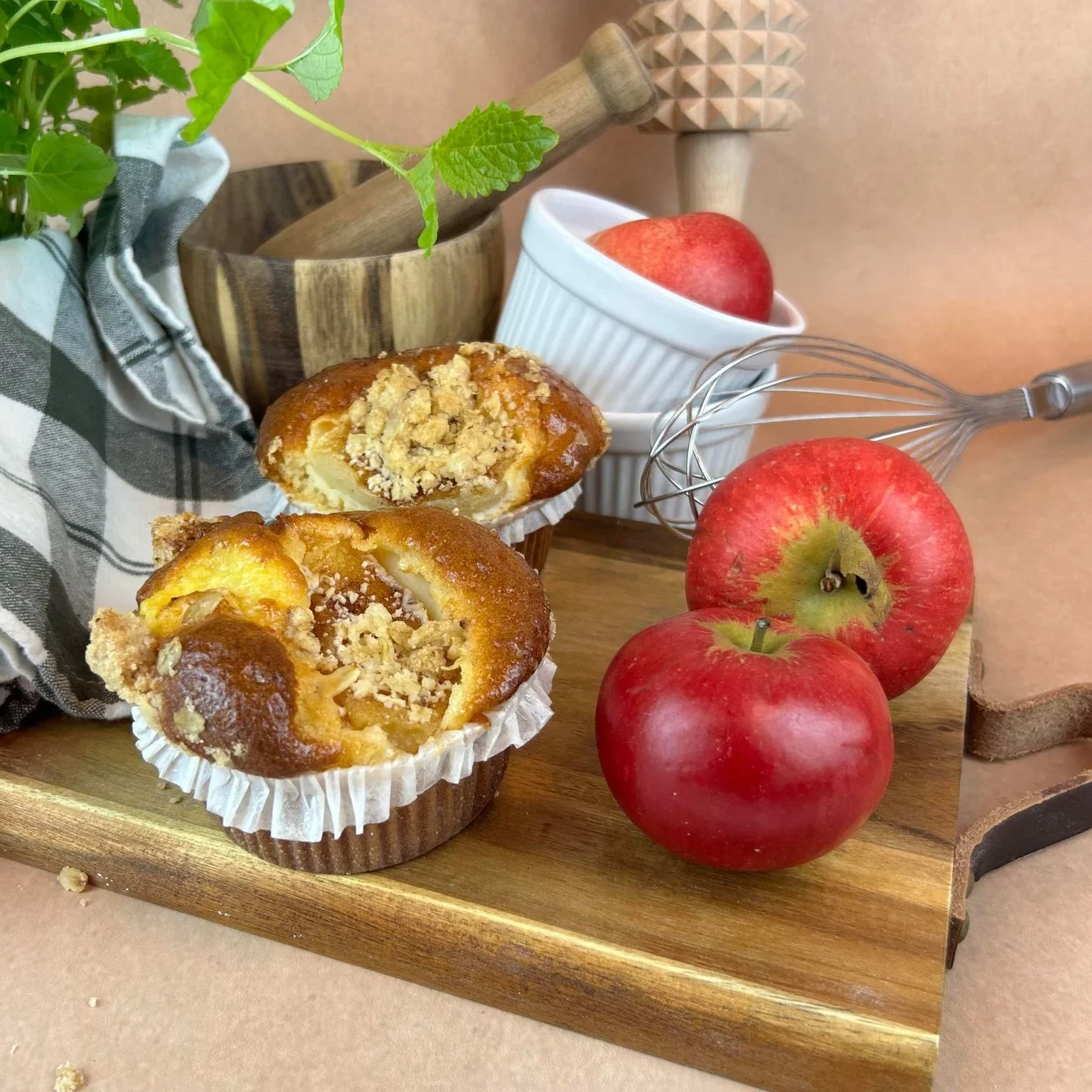 Äppelmuffins