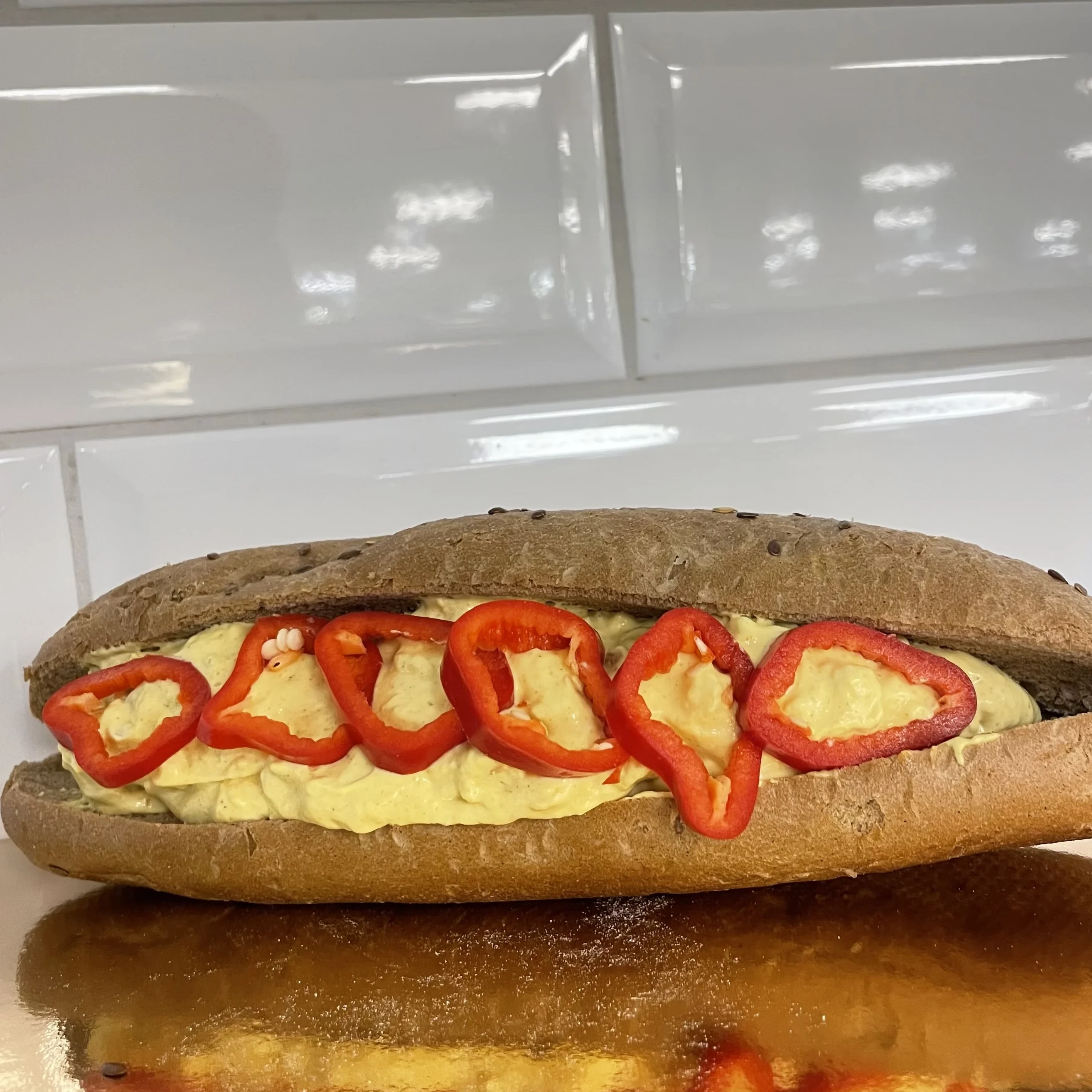 Baguette Kyckling/curry