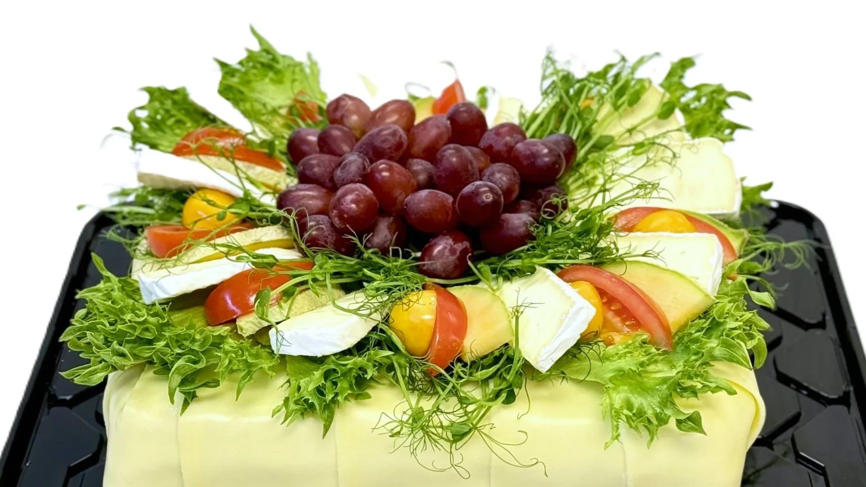 Smörgåstårta Vegetarisk med brié