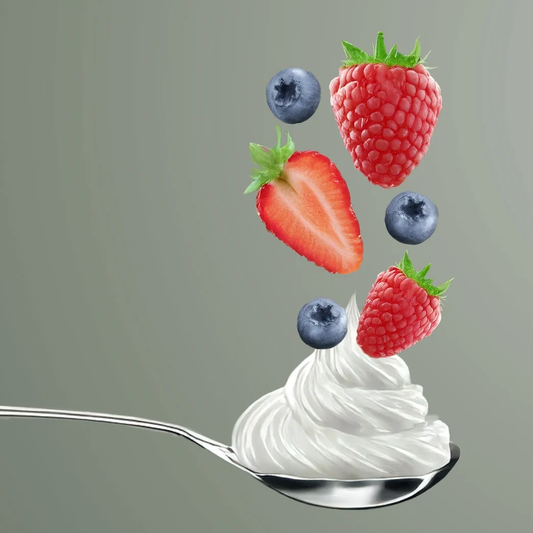 Grekisk yoghurt med bär