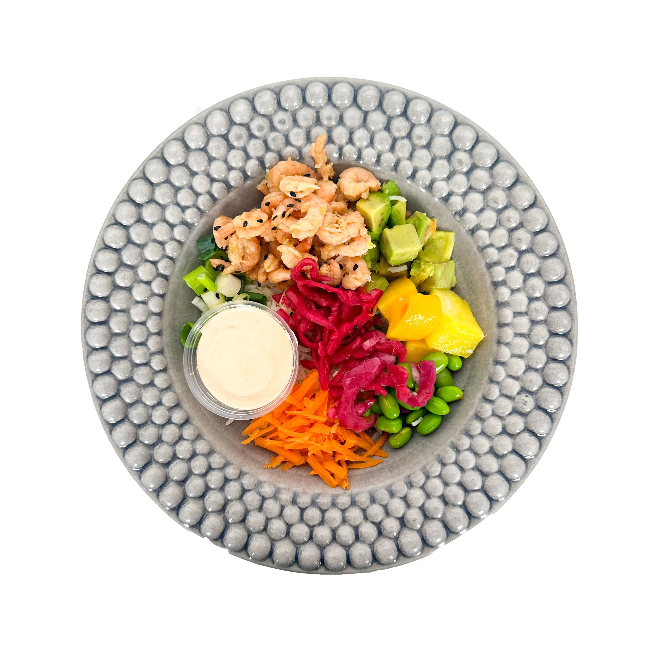 Poke bowl med räkor