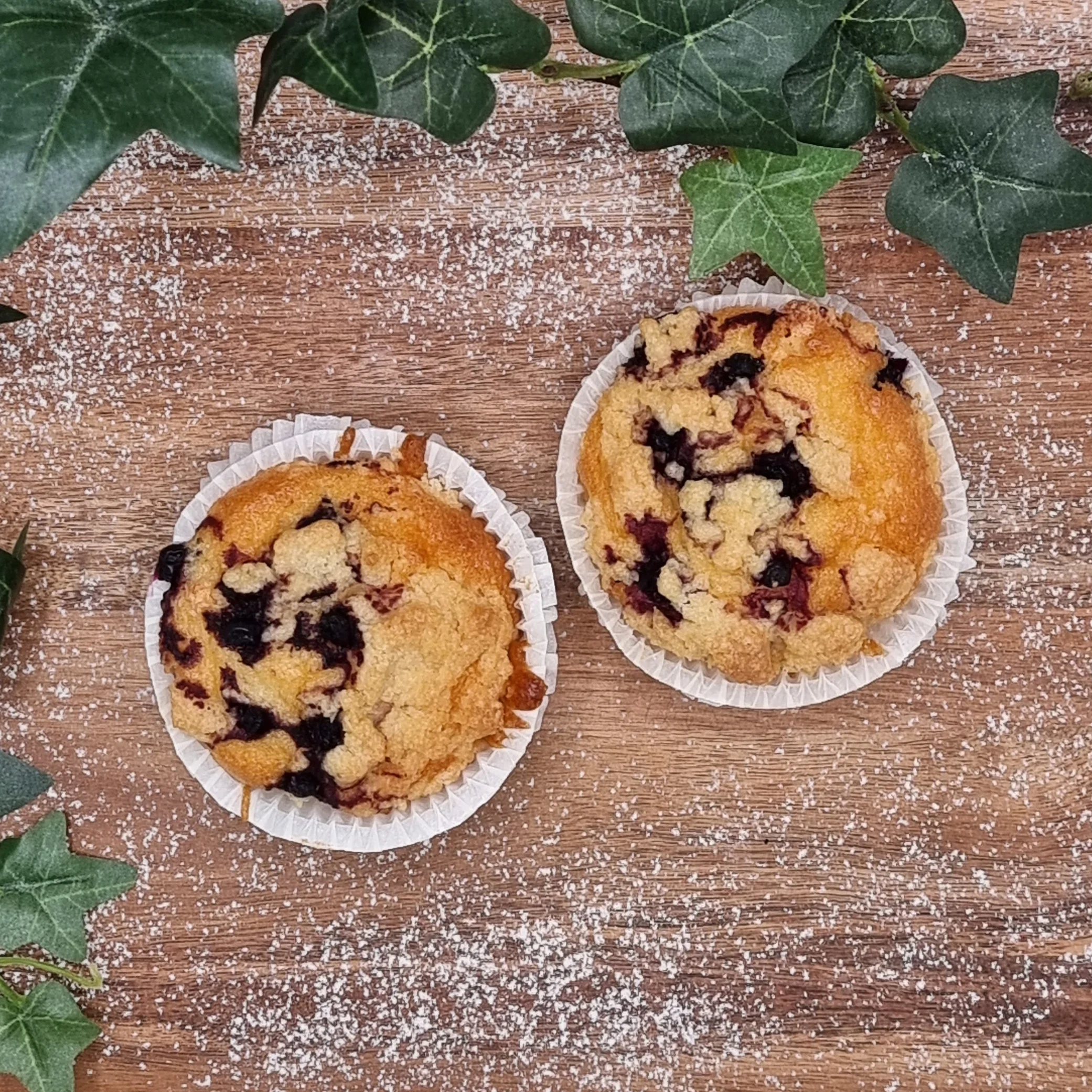 Blåbärsmuffins 2-p