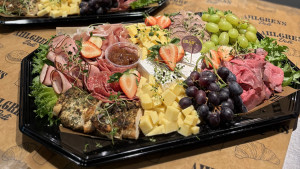 Smörgåstårta medelhavs.            P