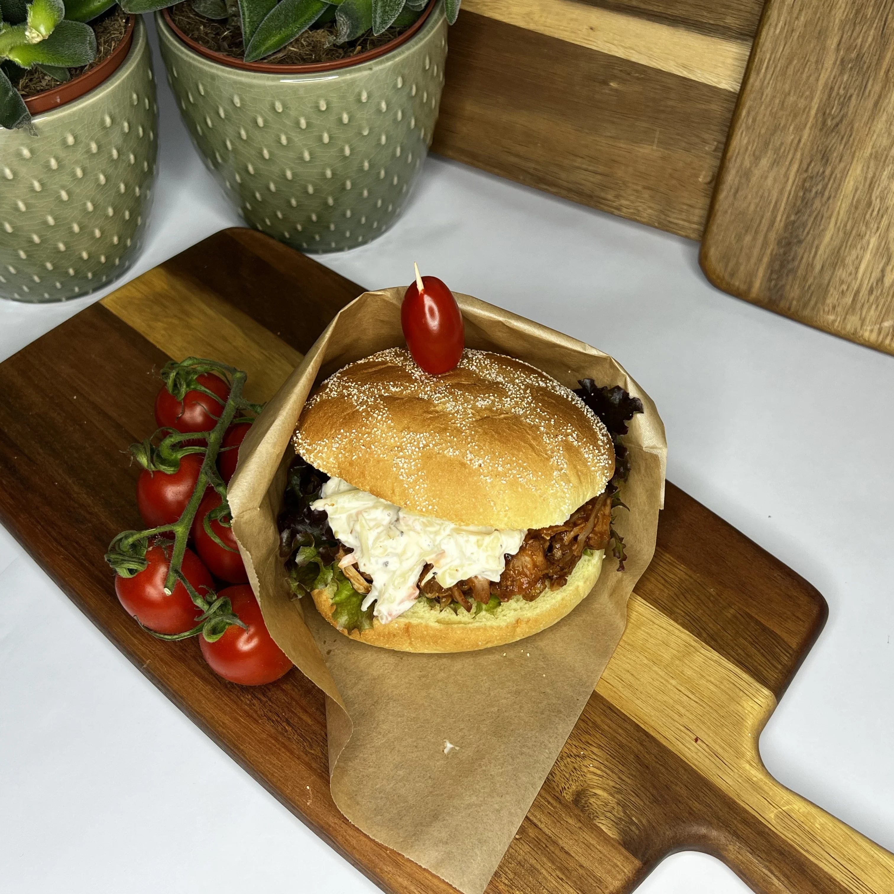 Pulled Pork Burgare