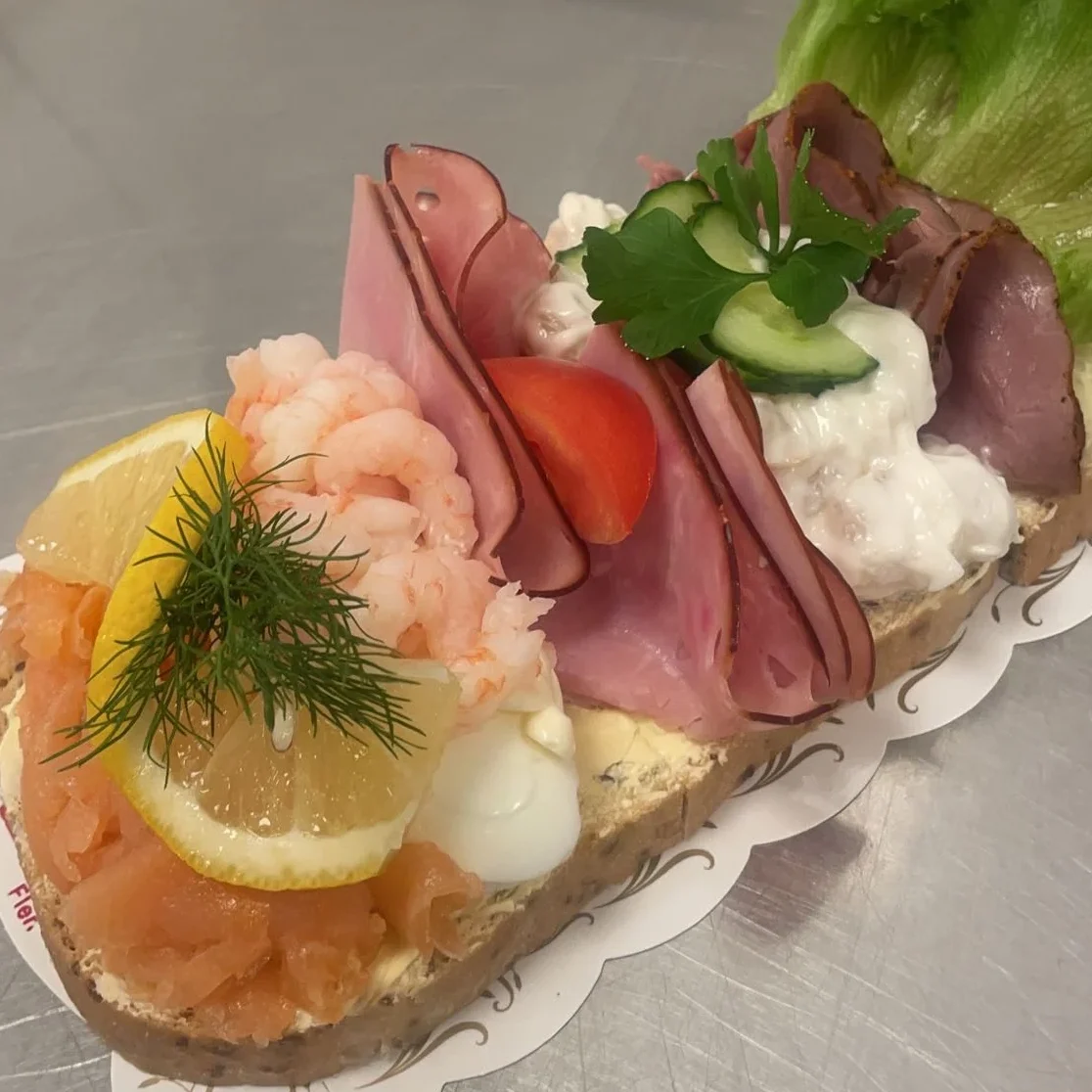 Gluten och laktosfri landgång