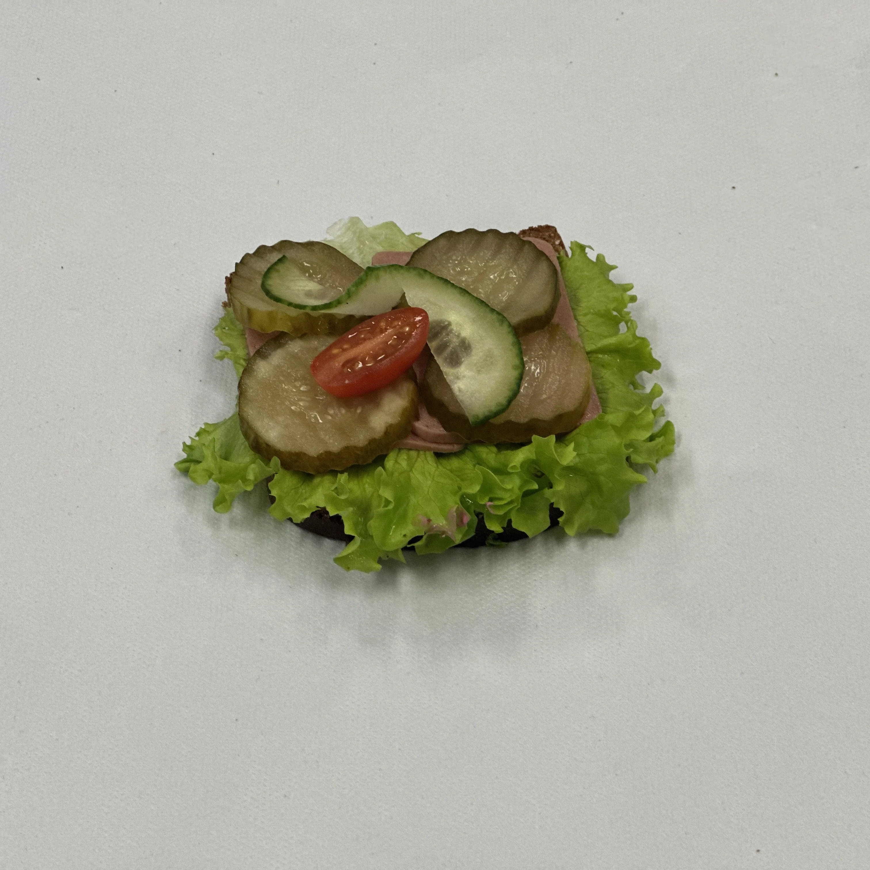 Smörrebröd leverpastej