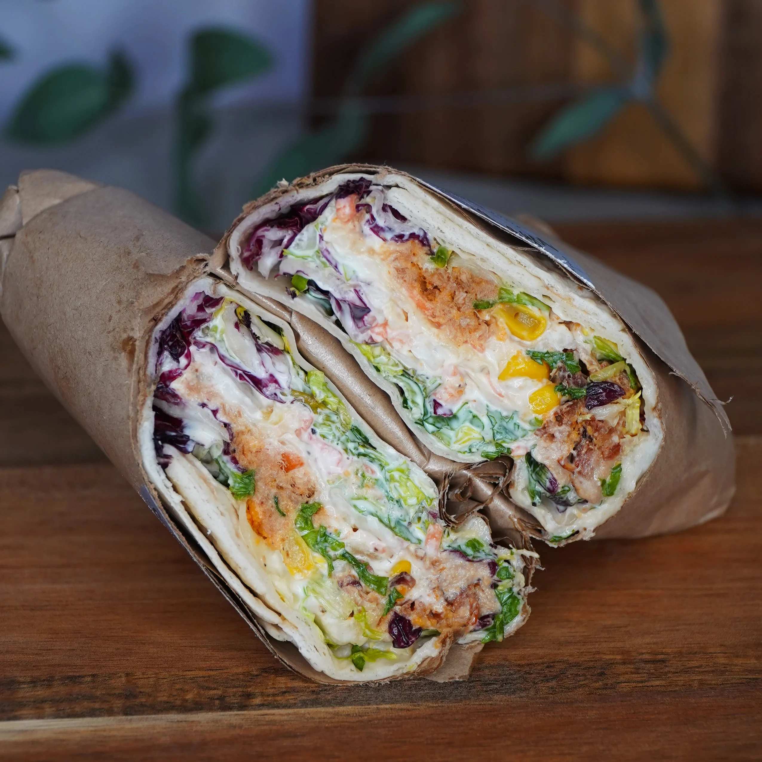 Wrap pulled pork Catering ICA Maxi Lindhagen