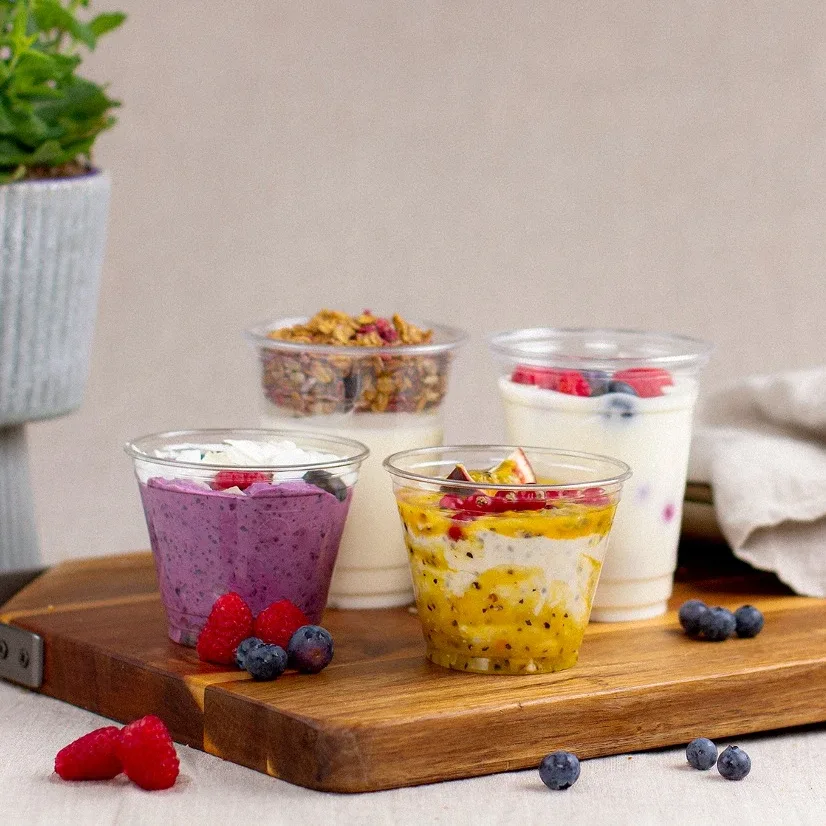 Chiapudding med bär