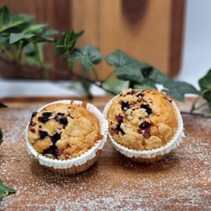 Blåbärsmuffins 2-p