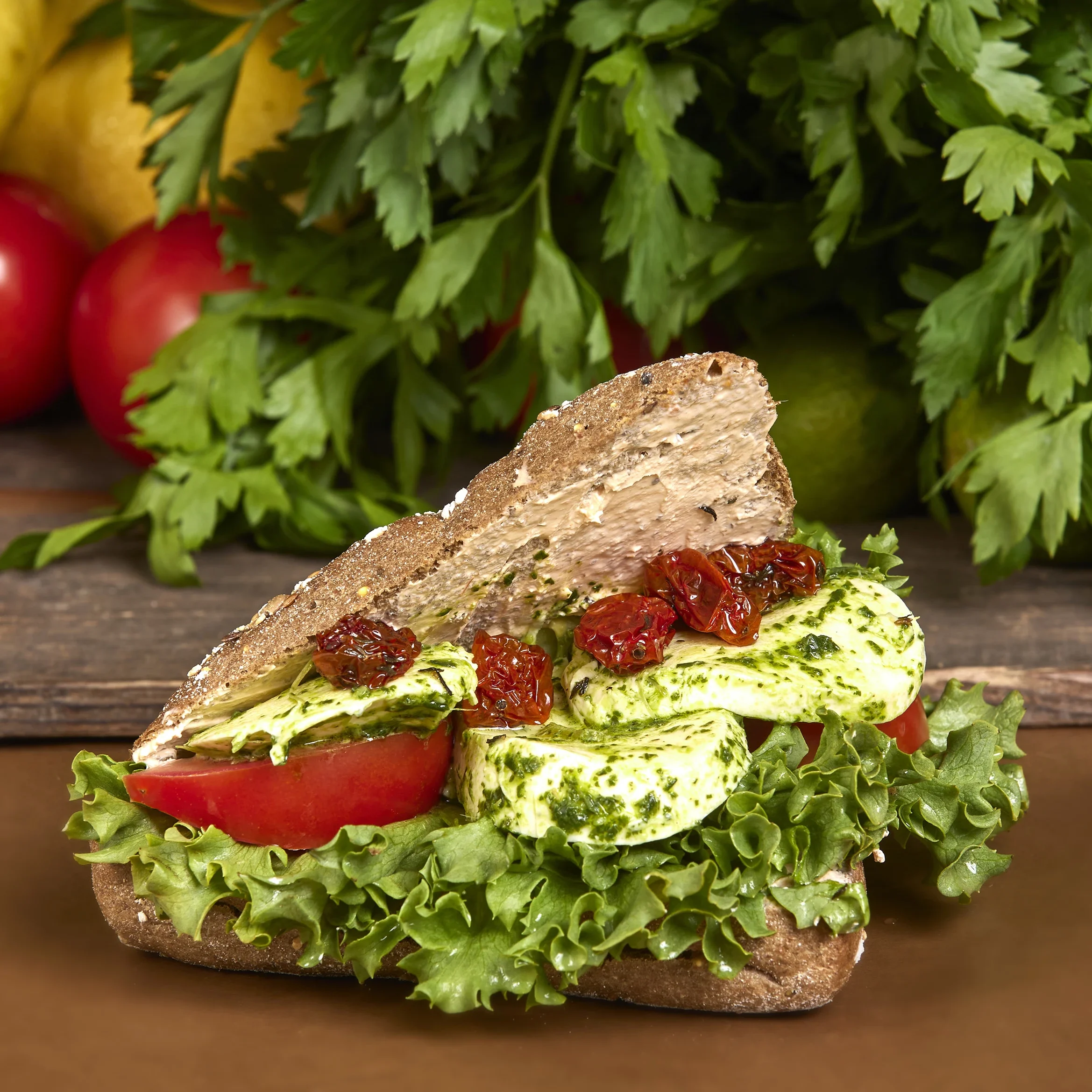 Vegetarisk macka 
