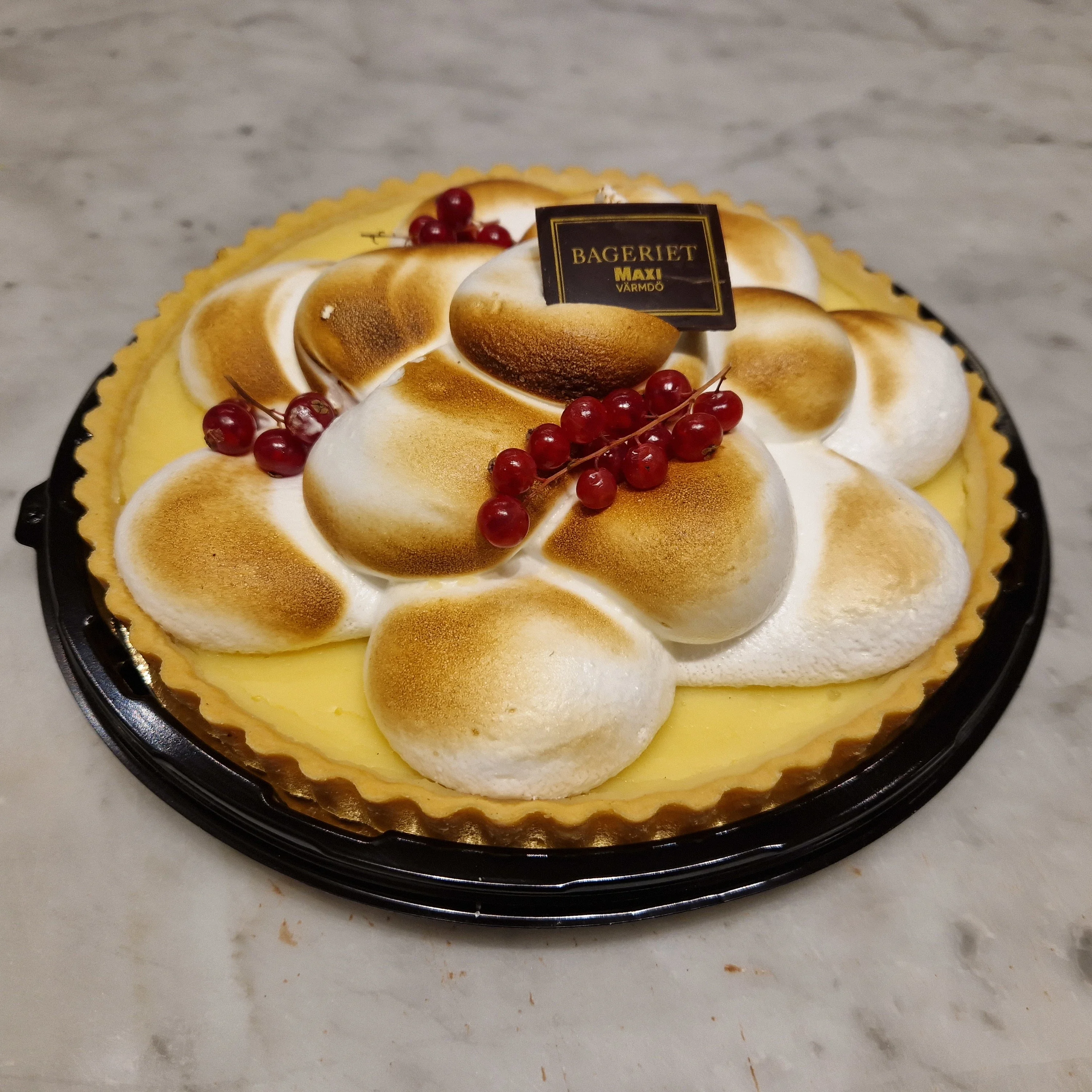 Citronmarängpaj
