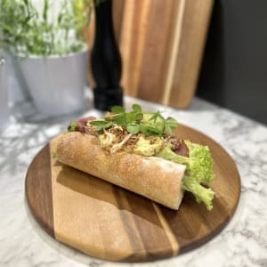 Baguette med rostbiff