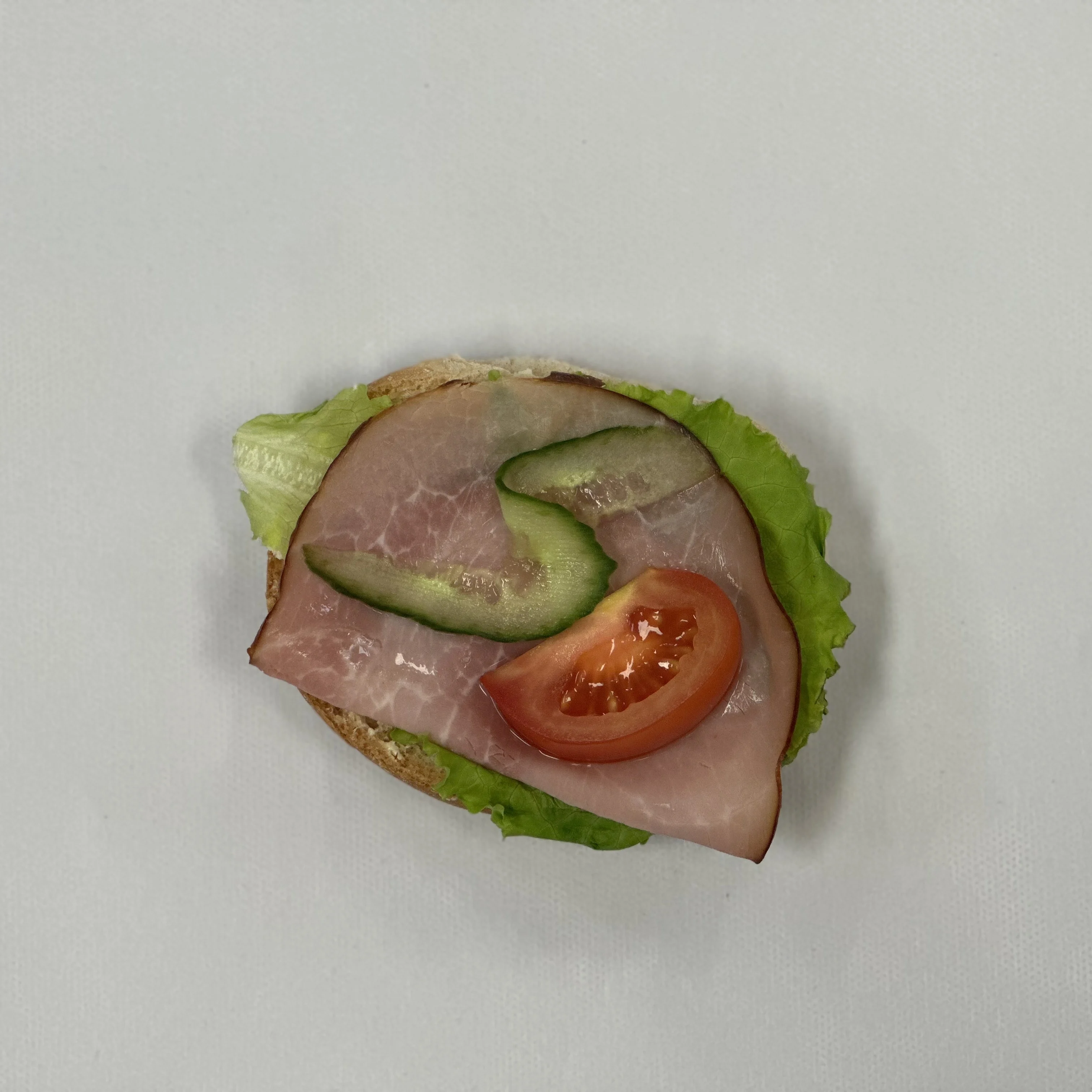 Halv skinkfralla