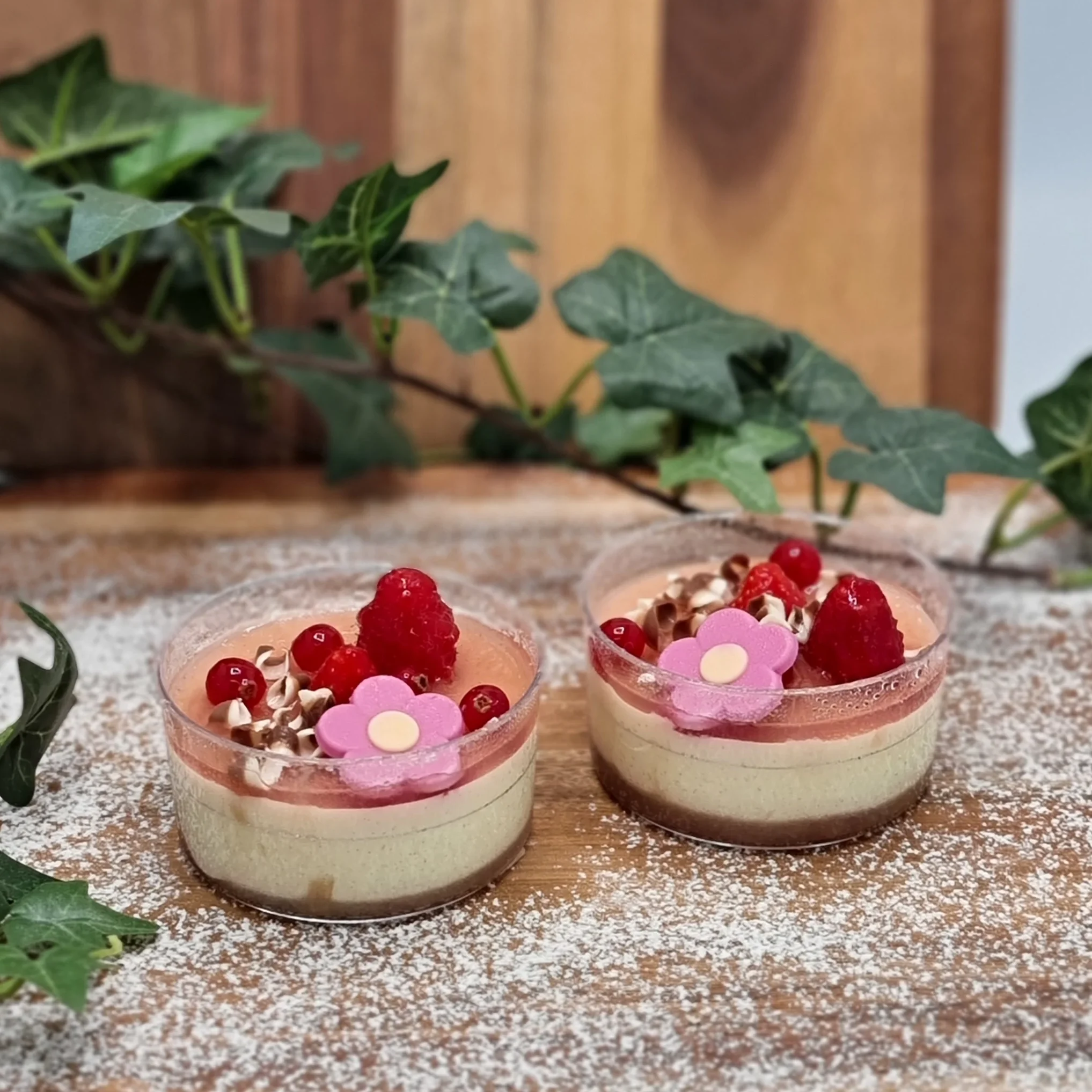 Rabarber & Vaniljdessert