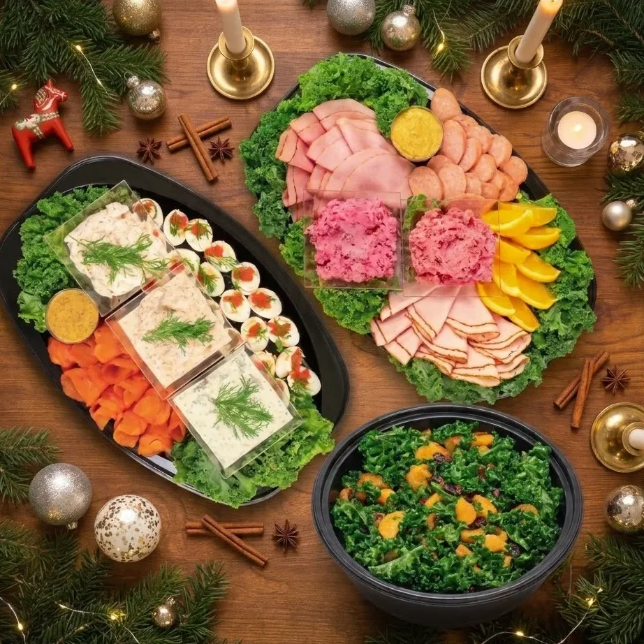 Julbuffé som finns att beställa
