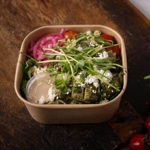Pastasallad med kycklinglårfile
