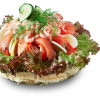Smörgåstårta lax & räkor
