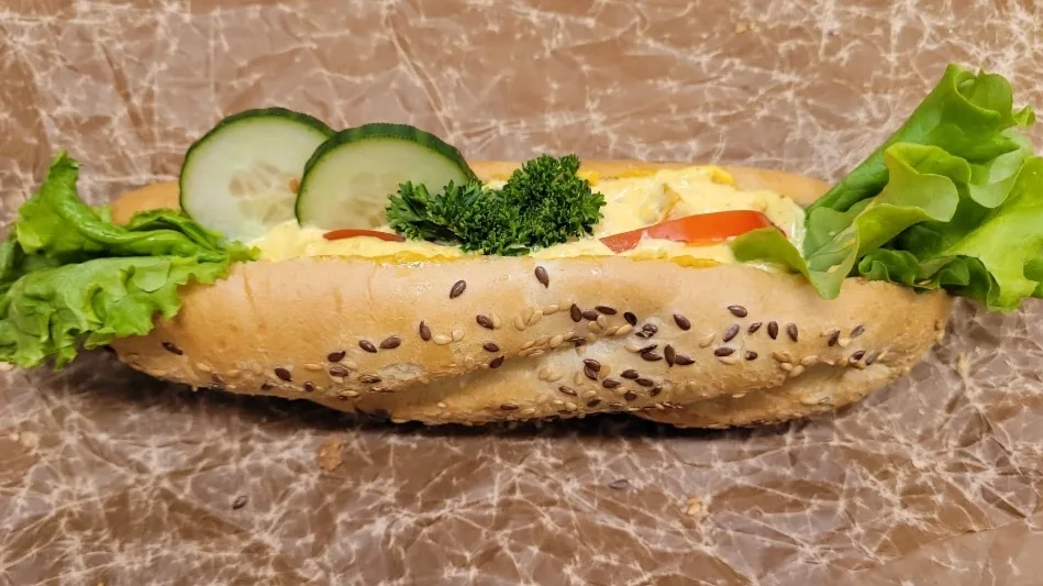 Kycklingbaguette